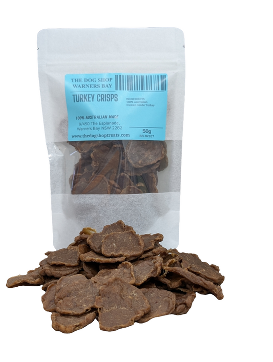 TURKEY CRISPS PACKED & LOOSE
