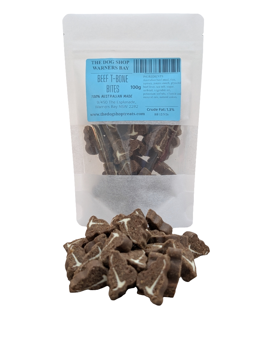 beef tbone bites packaged and loose