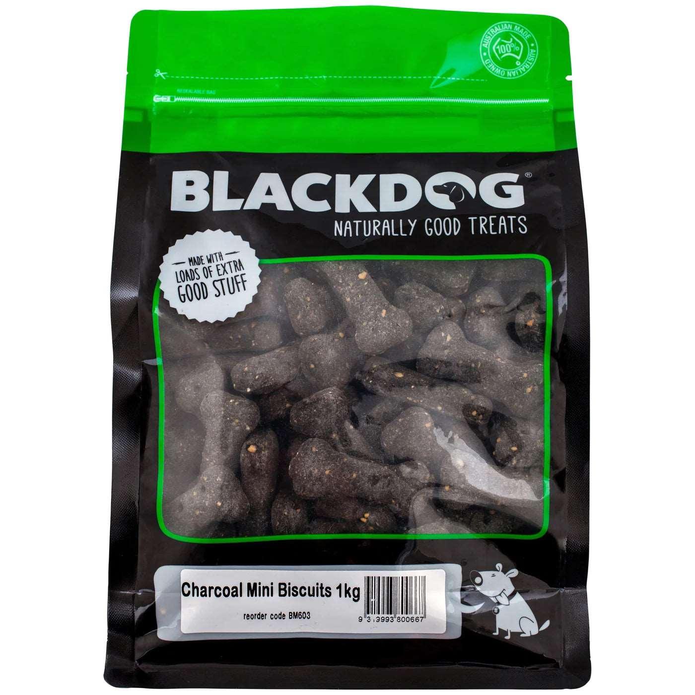 Charcoal Mini Biscuits 1kg - The Dog Shop Warners Bay