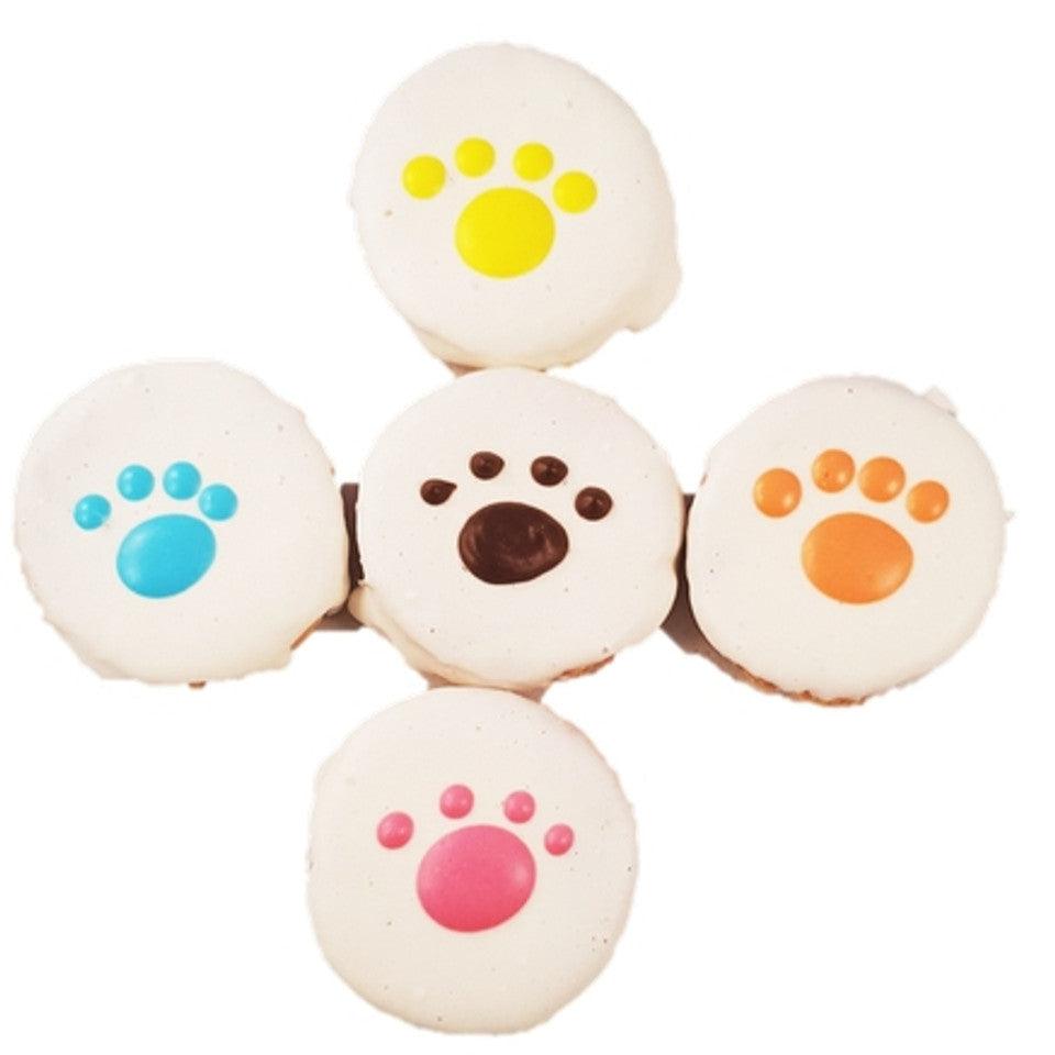 Cheezy Paw Paw Print Cookie - The Dog Shop Warners Bay