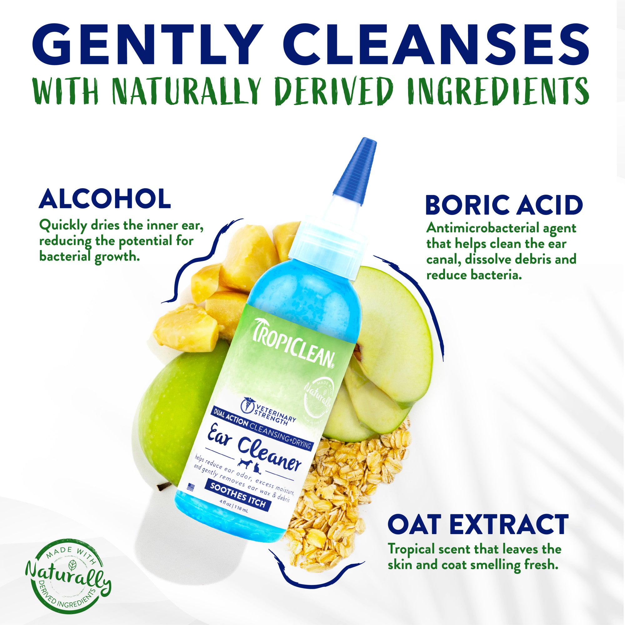 dual action ear cleaner ingredients