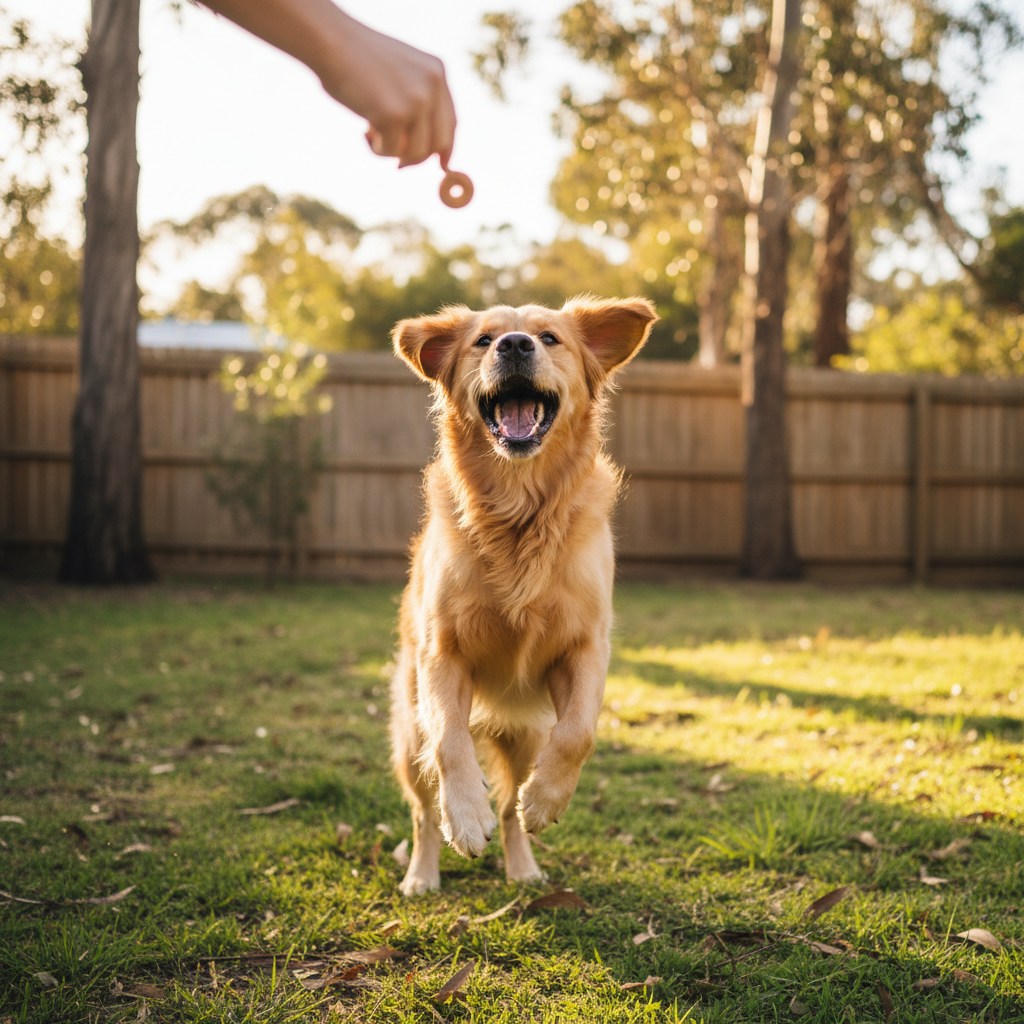 Happy dog