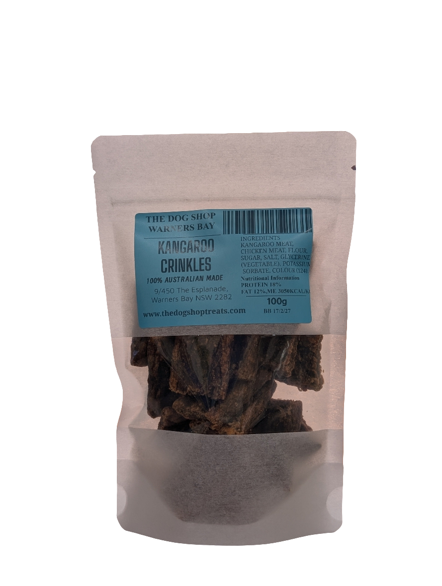 kangaroo crinkles packed