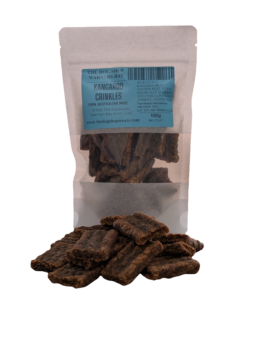 kangaroo crinkles packed & loose