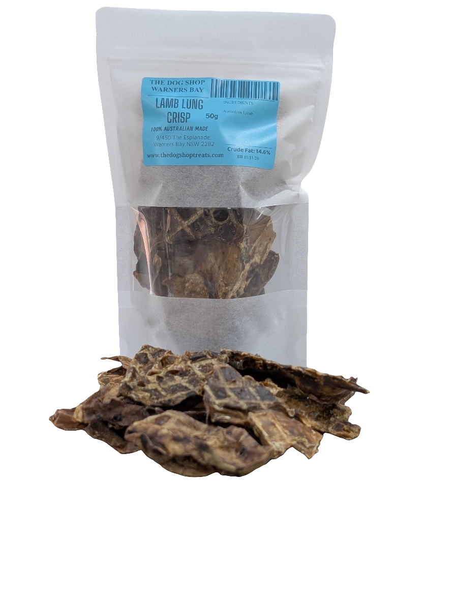 lamb lung crisp packaged and loose