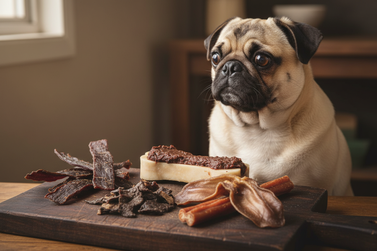 Max with Beef Dog Treats