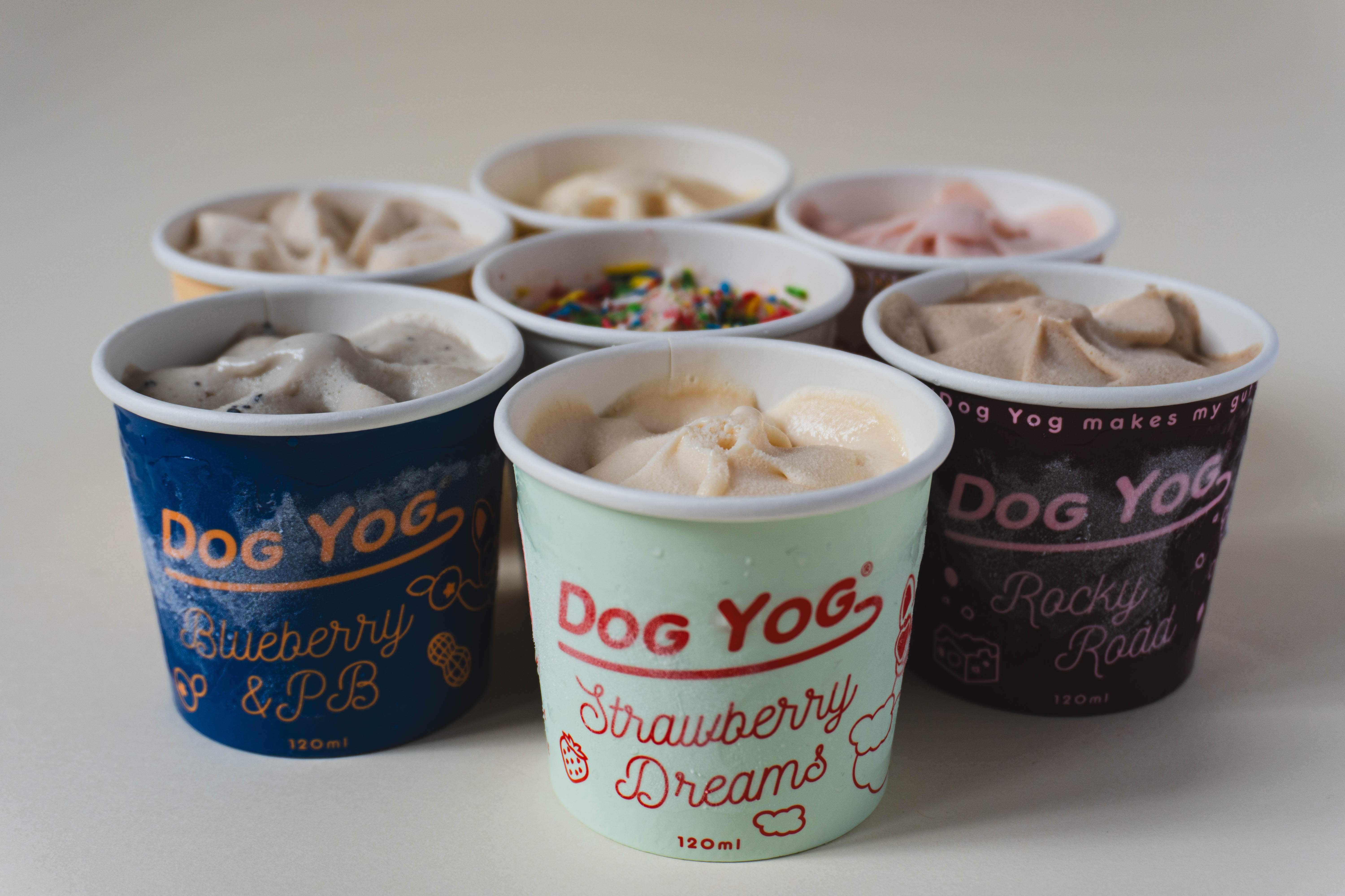 Dog Yog Prebiotic Ice Cream for Dogs 120ml | Healthy Frozen Dog Treat | Pickup Only