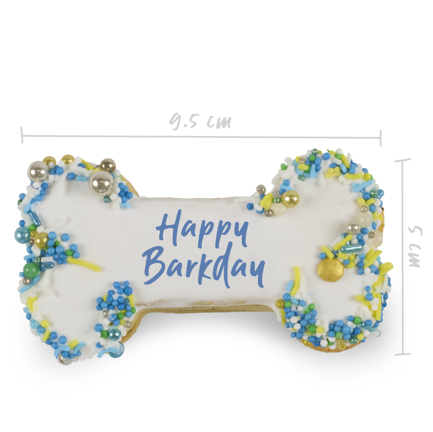 Birthday Bone Dog Cake