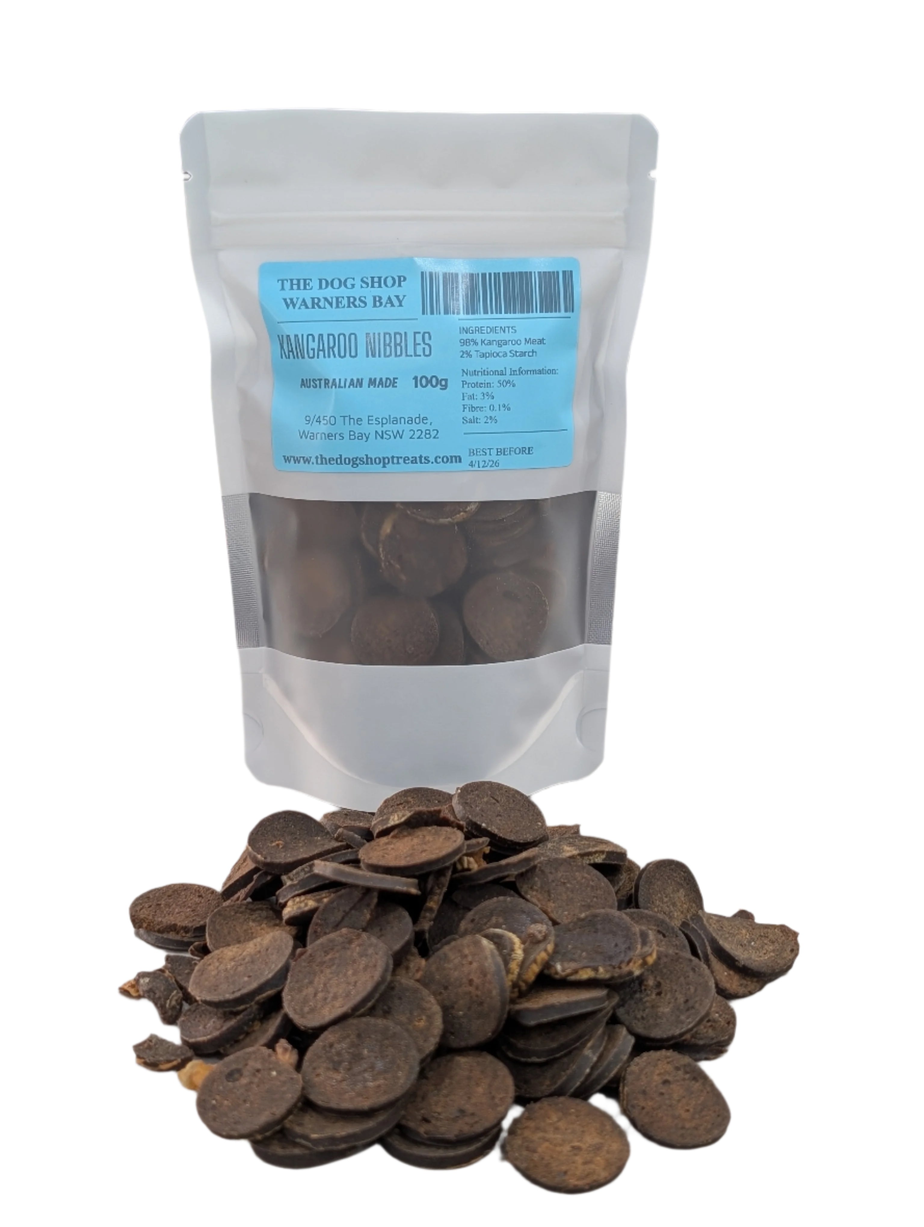 Kangaroo Nibbles in bag and loose