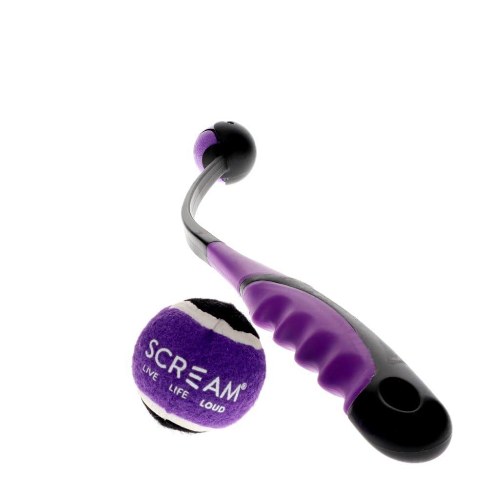 Scream Deluxe Grip Ball Launcher Fetch Pack - The Dog Shop Warners Bay