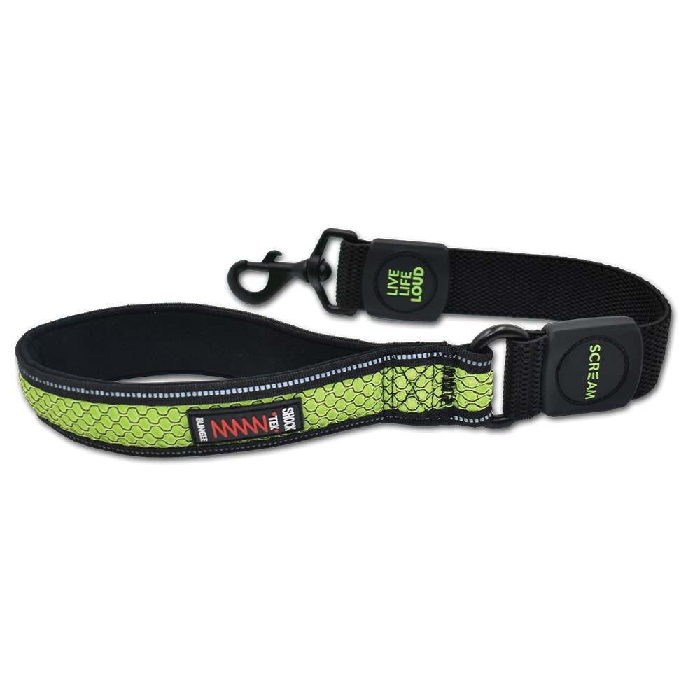 Scream Reflective Padded Bungee Leash - The Dog Shop Warners Bay