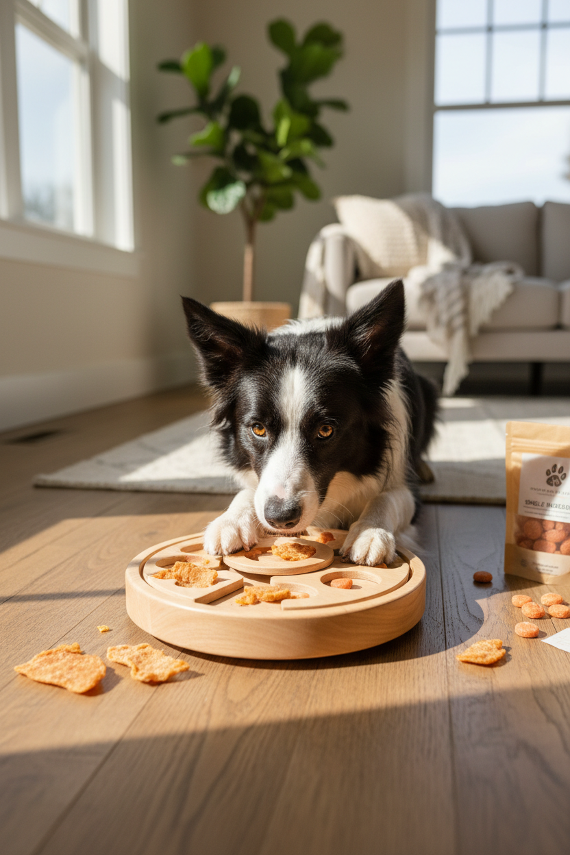 Shop the look - puzzle toy and treats