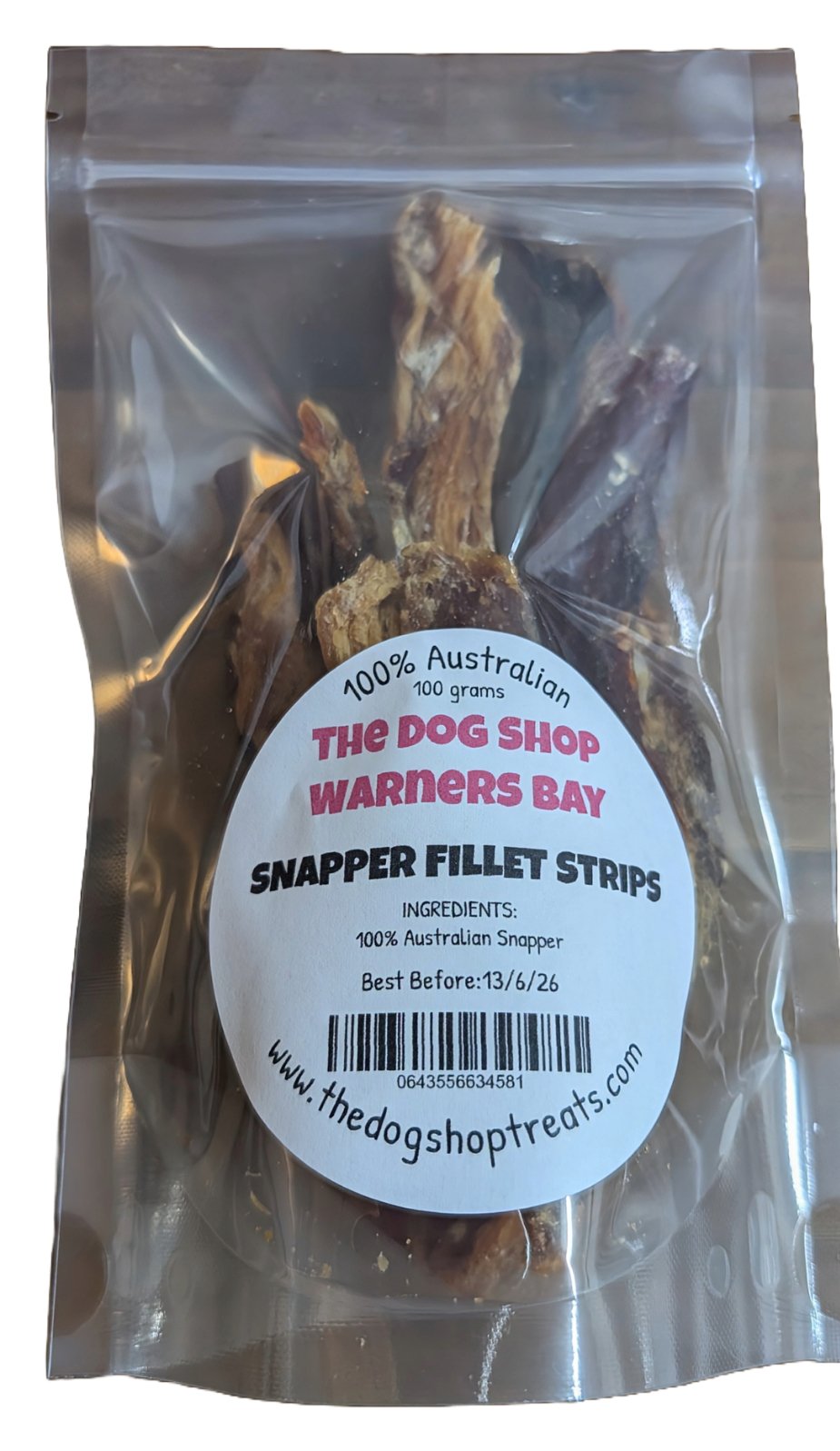 Snapper Fillet Strips - The Dog Shop Warners Bay
