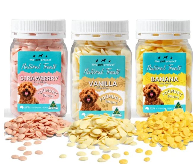 The Pet Project Yoghurt Drops 250g - The Dog Shop Warners Bay