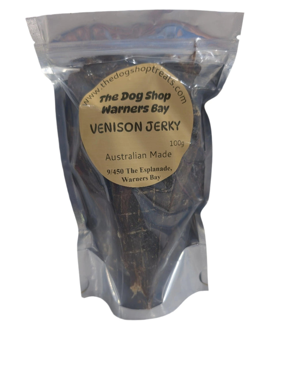 Venison Jerky 100g - The Dog Shop Warners Bay