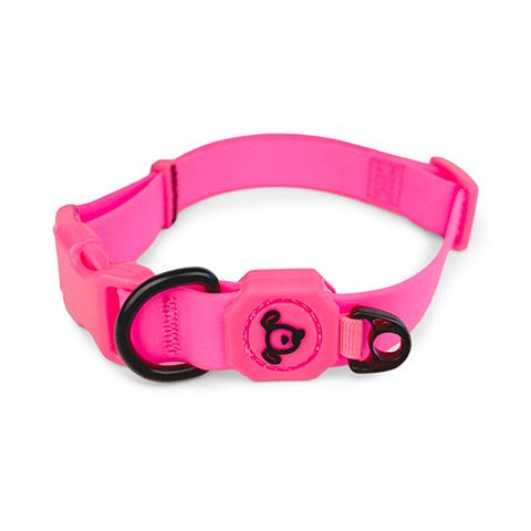 waterproof collar hot pink