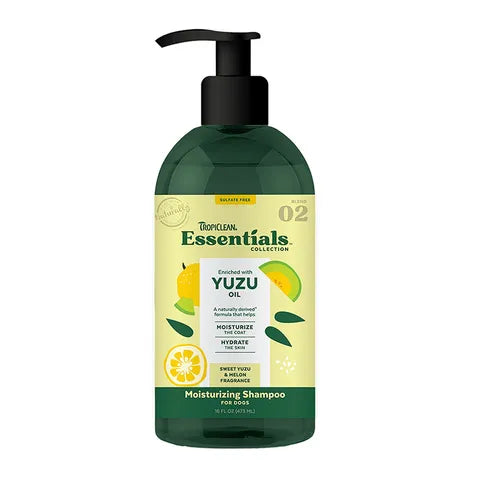 Tropiclean Essentials Yuzu Oil Shampoo - The Dog Shop Warners Bay