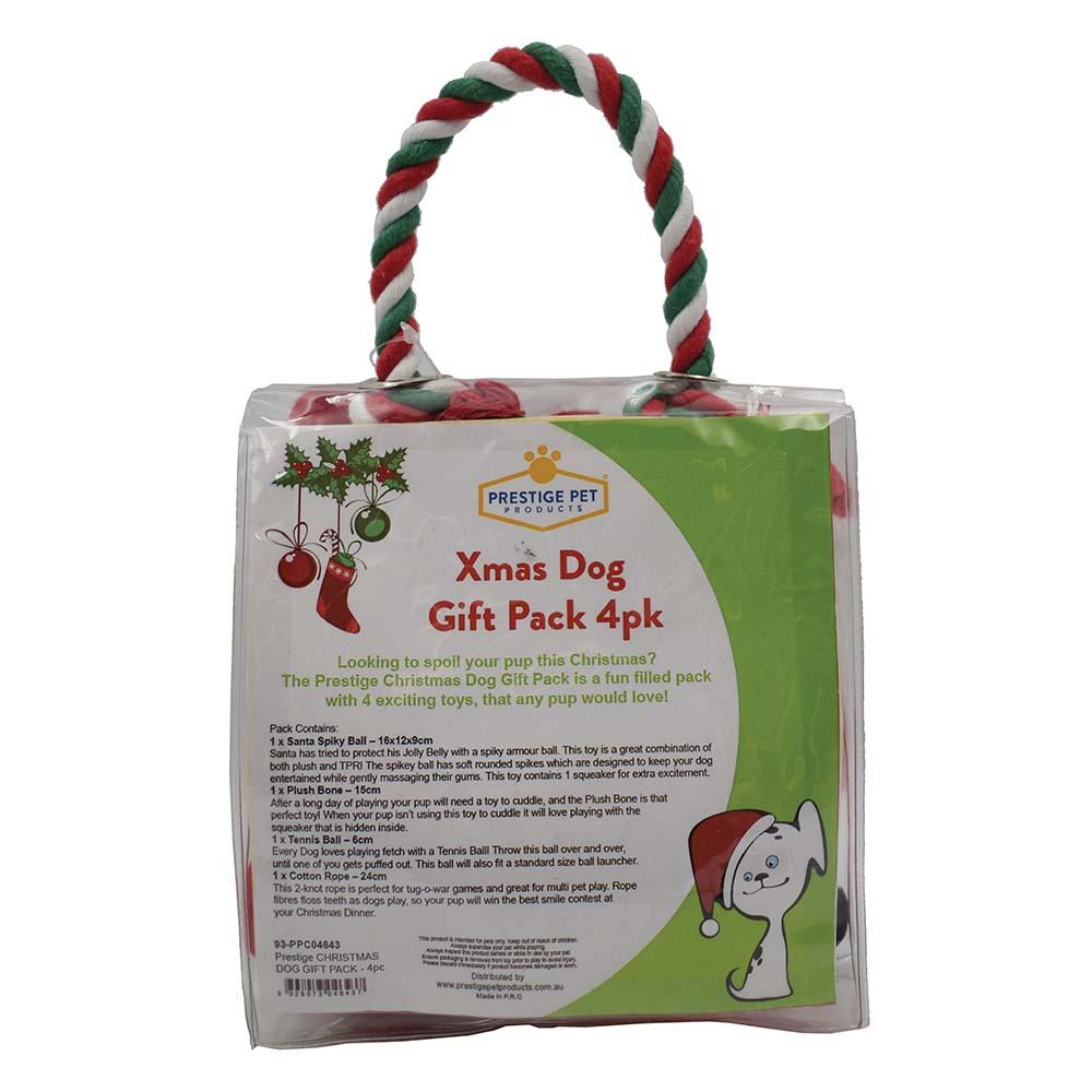 CHRISTMAS DOG GIFT PACK - 4pc - The Dog Shop Warners Bay