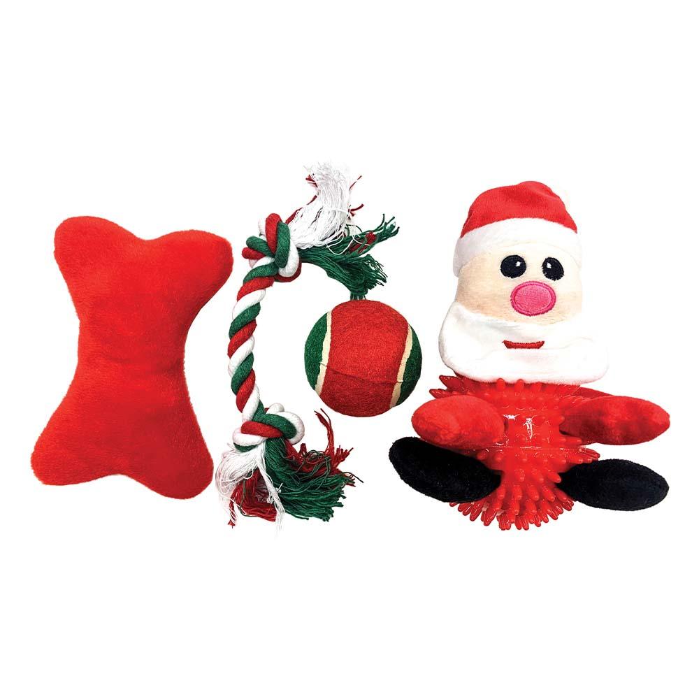 CHRISTMAS DOG GIFT PACK - 4pc - The Dog Shop Warners Bay