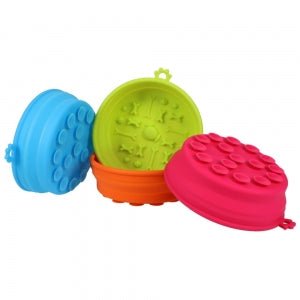 COLLAPSIBLE TRAVEL BOWL W/SUCTION BASE - The Dog Shop Warners Bay