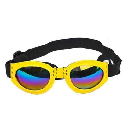 dog goggles classic yellow
