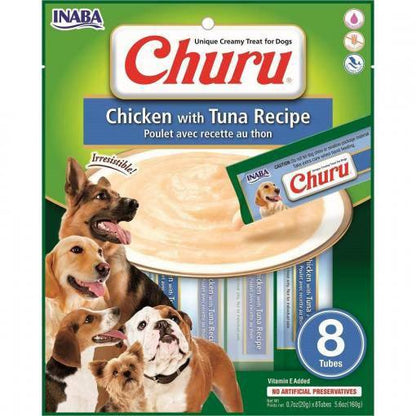 inaba churu 8 pack chicken with tuna