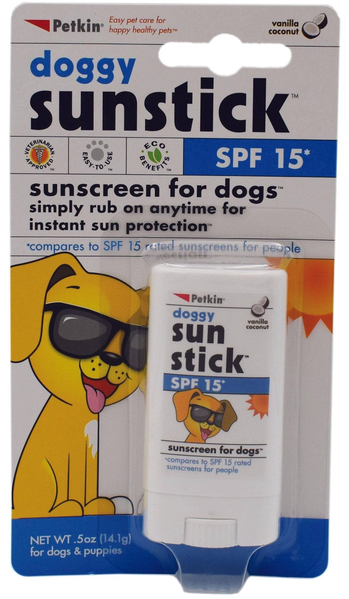 Petkin DOGGY SUN STICK SP15* 14.1g - The Dog Shop Warners Bay
