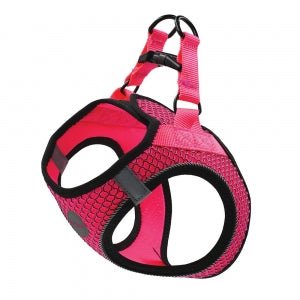 Scream DOG QUICK FIT REFLECTIVE DOG HARNESS Pink- The Dog Shop Warners Bay