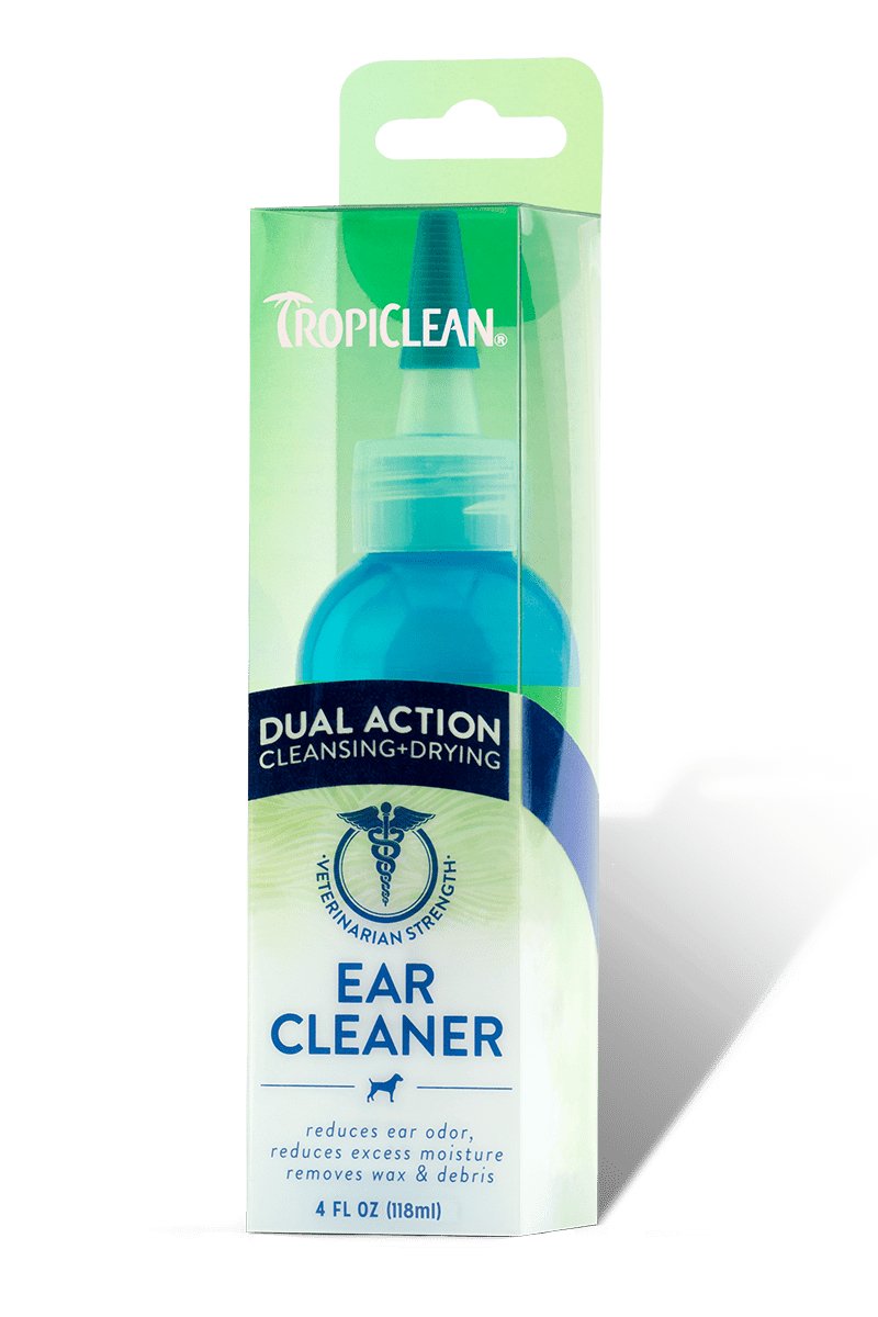 Tropiclean Dual Action Ear Cleaner 118ml - The Dog Shop Warners Bay
